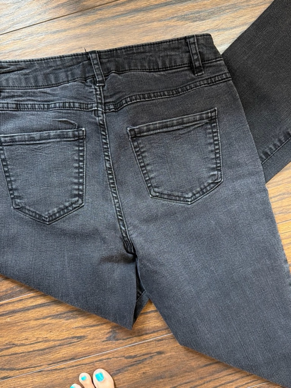 D jeans Black Slim Straight Jeans - Picture 5 of 8